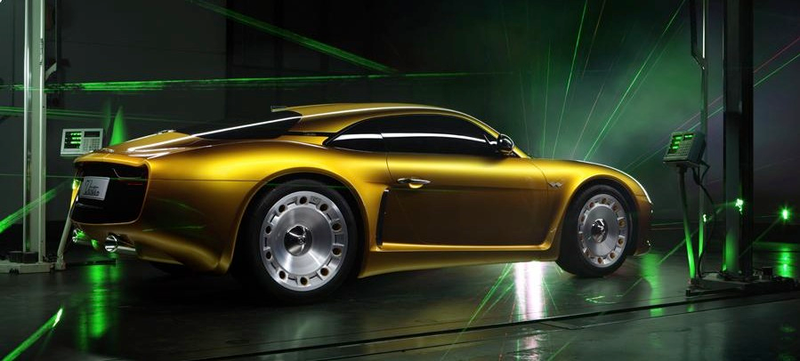 Illustration for article titled This Striking 200-MPH Retro Sports Car Is Brazil's Alpine A108 Reborn